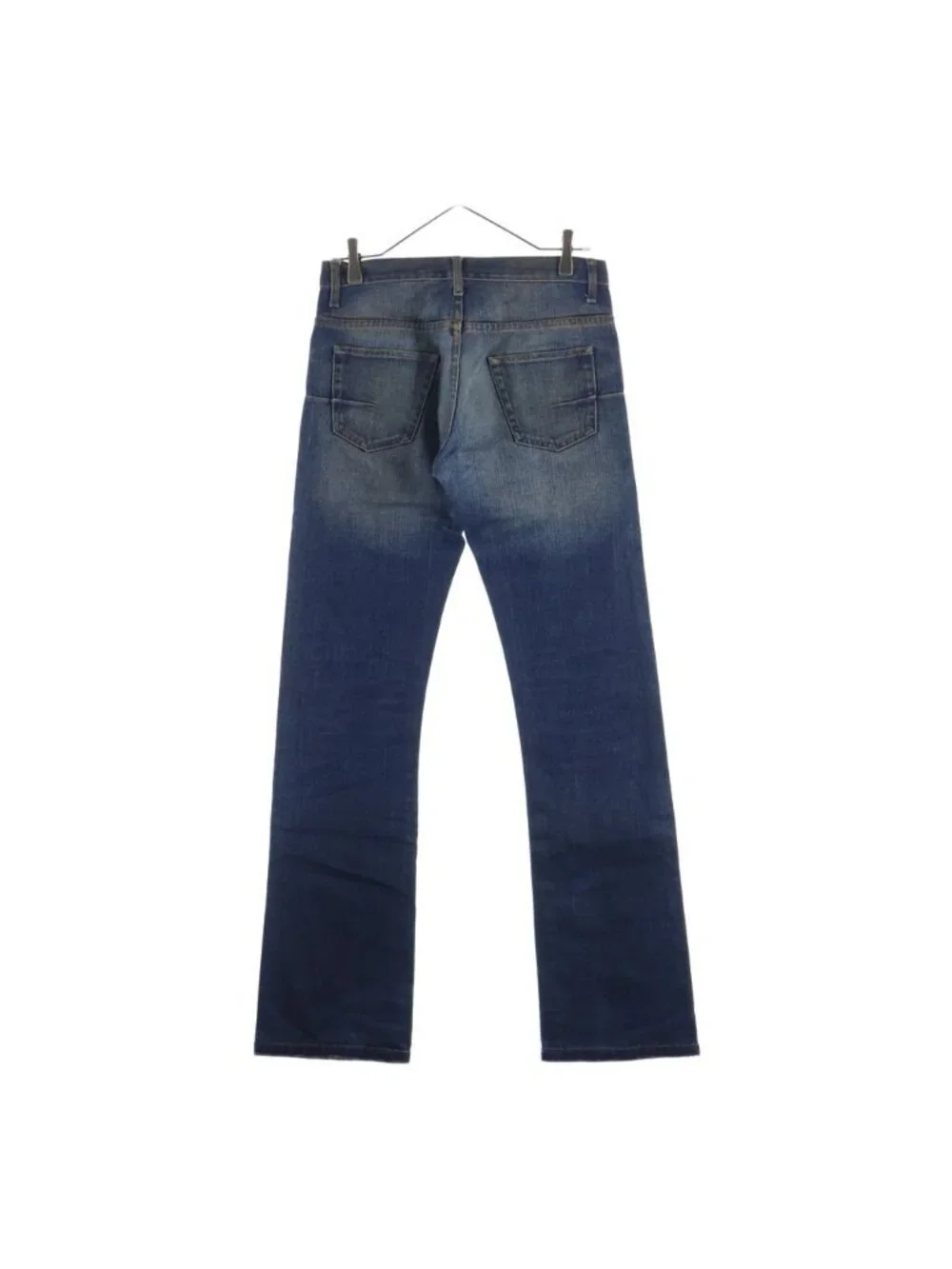 Dior Homme Rust Washed Denim Pants Red Indigo